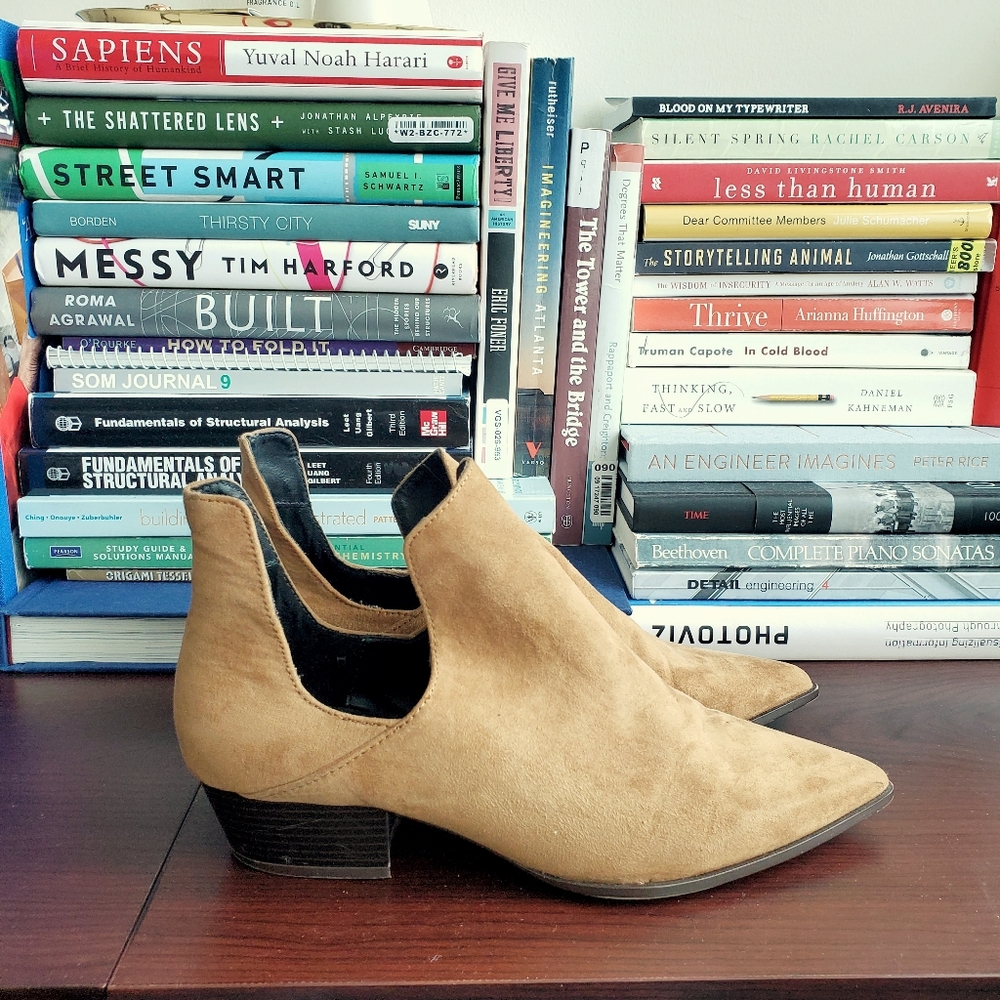 ZARA • cut-out booties